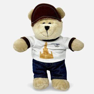 Starbucks Coffee Co Destination Series 2009 CHICAGO Bearista Plush Barista Bear